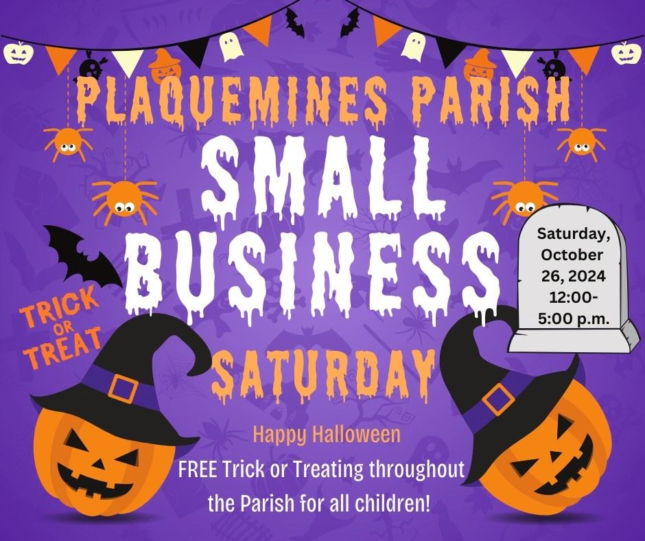 small business saturday happy halloween