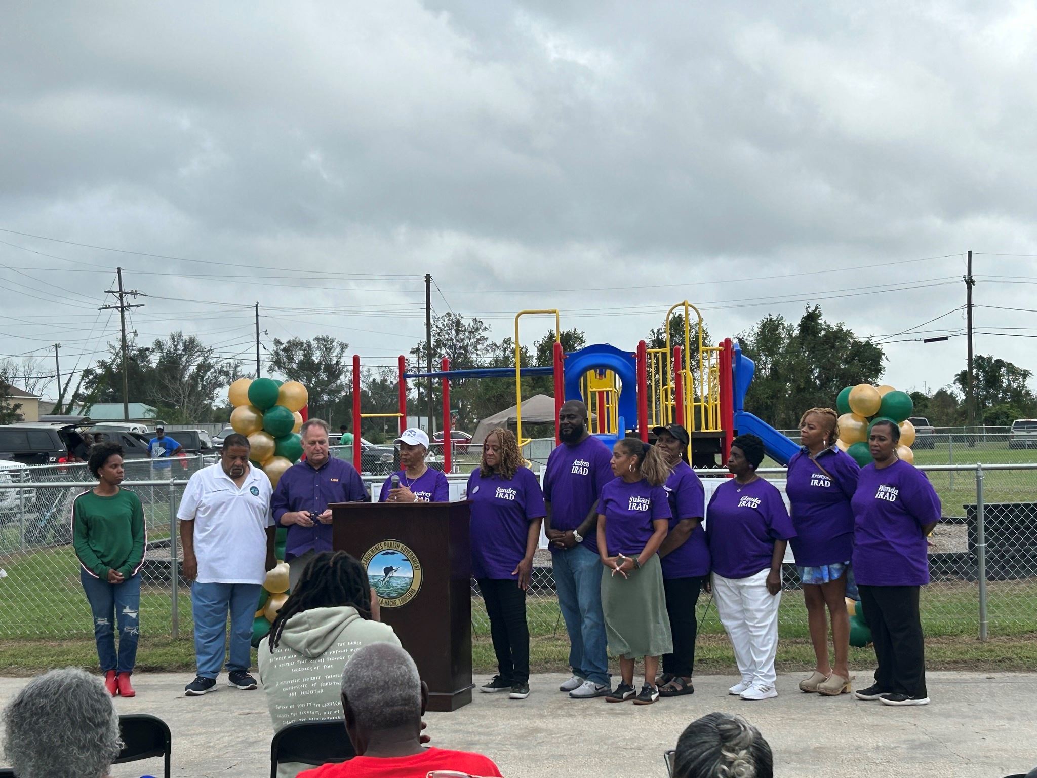 reopening of Ironton Park with a ribbon cutting celebration hosted by Ironton