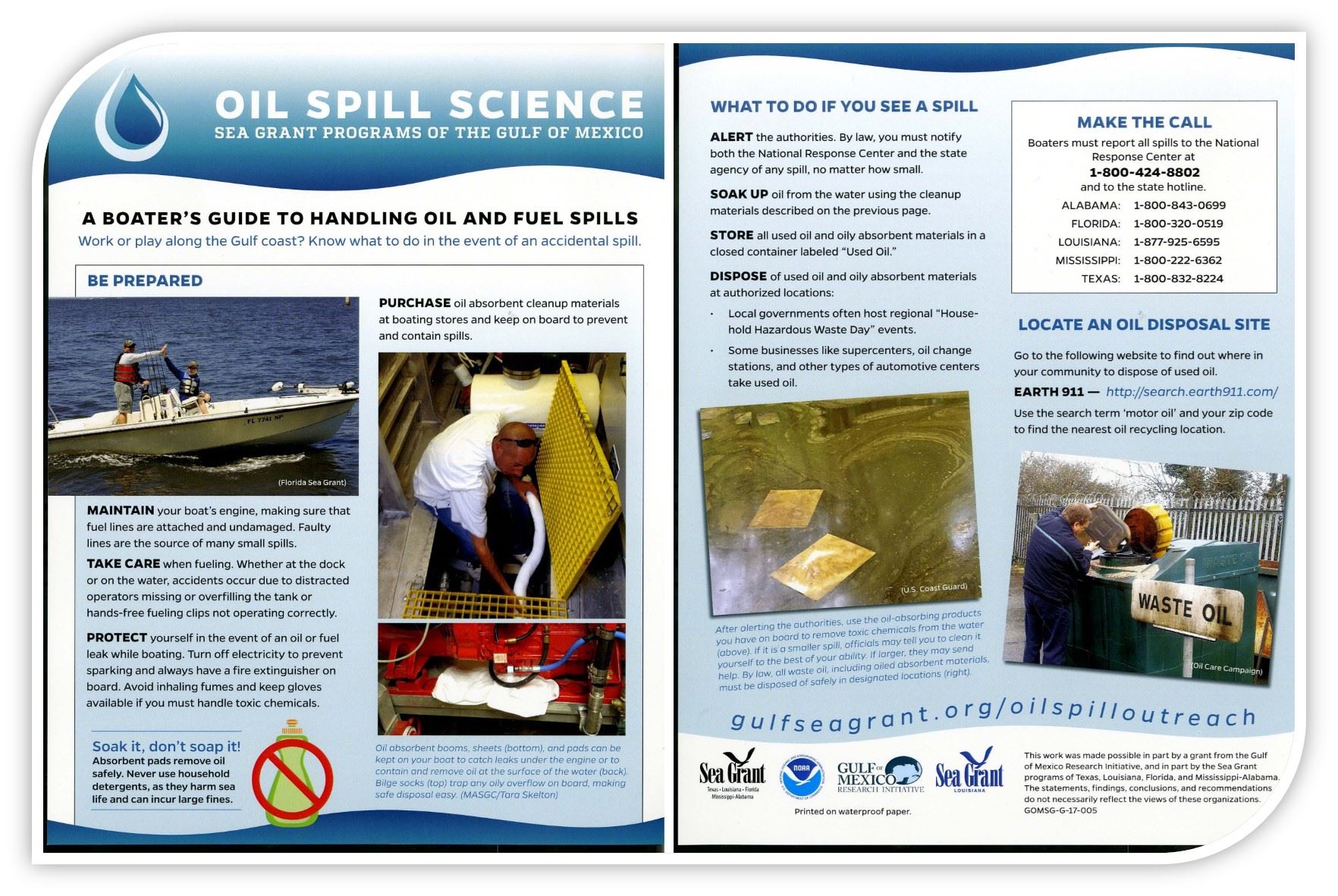 Oil Disposal Information