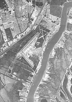 Aerial view of Plaquemines Parish